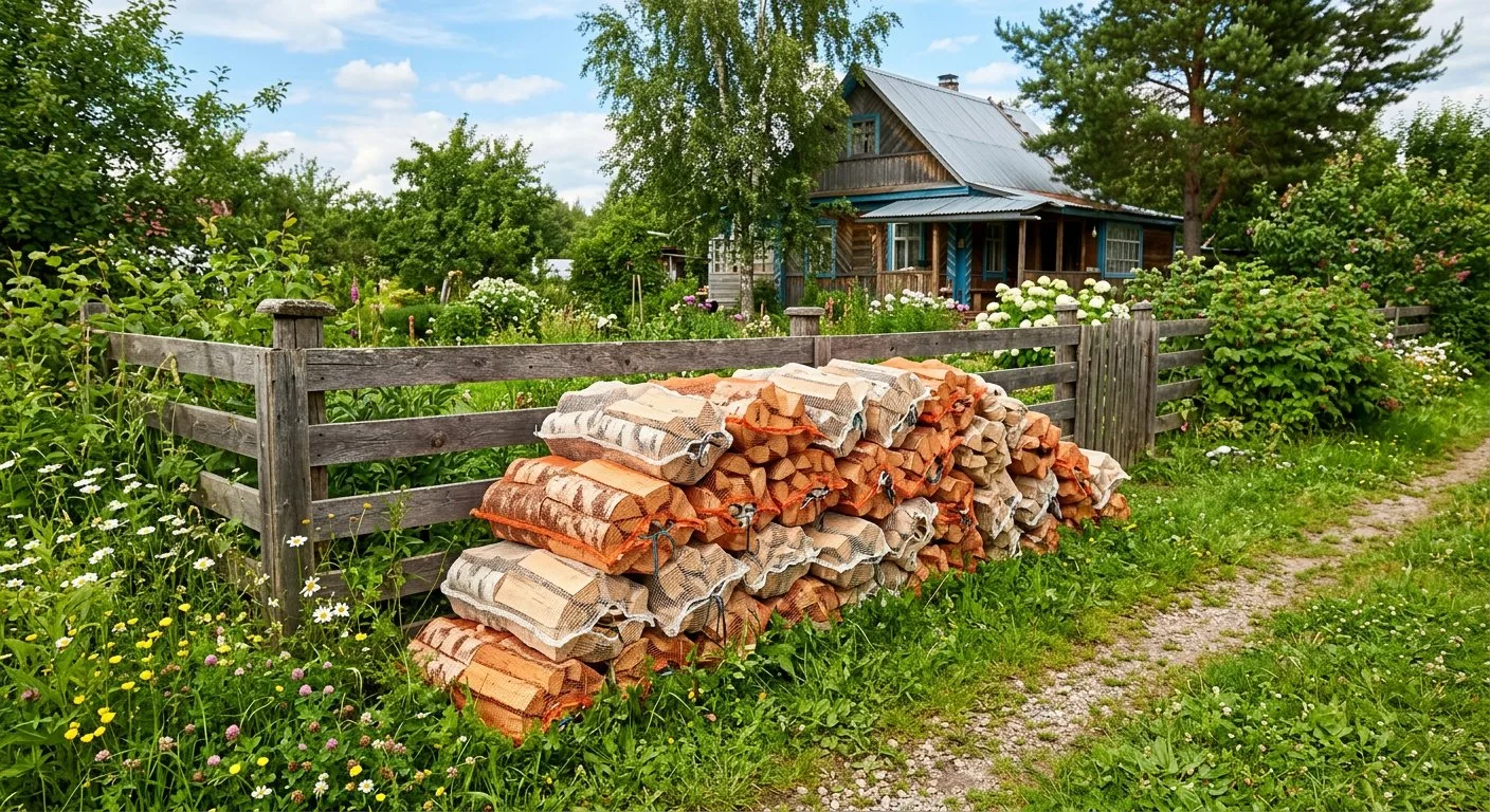 Дрова для дачи в Ступине